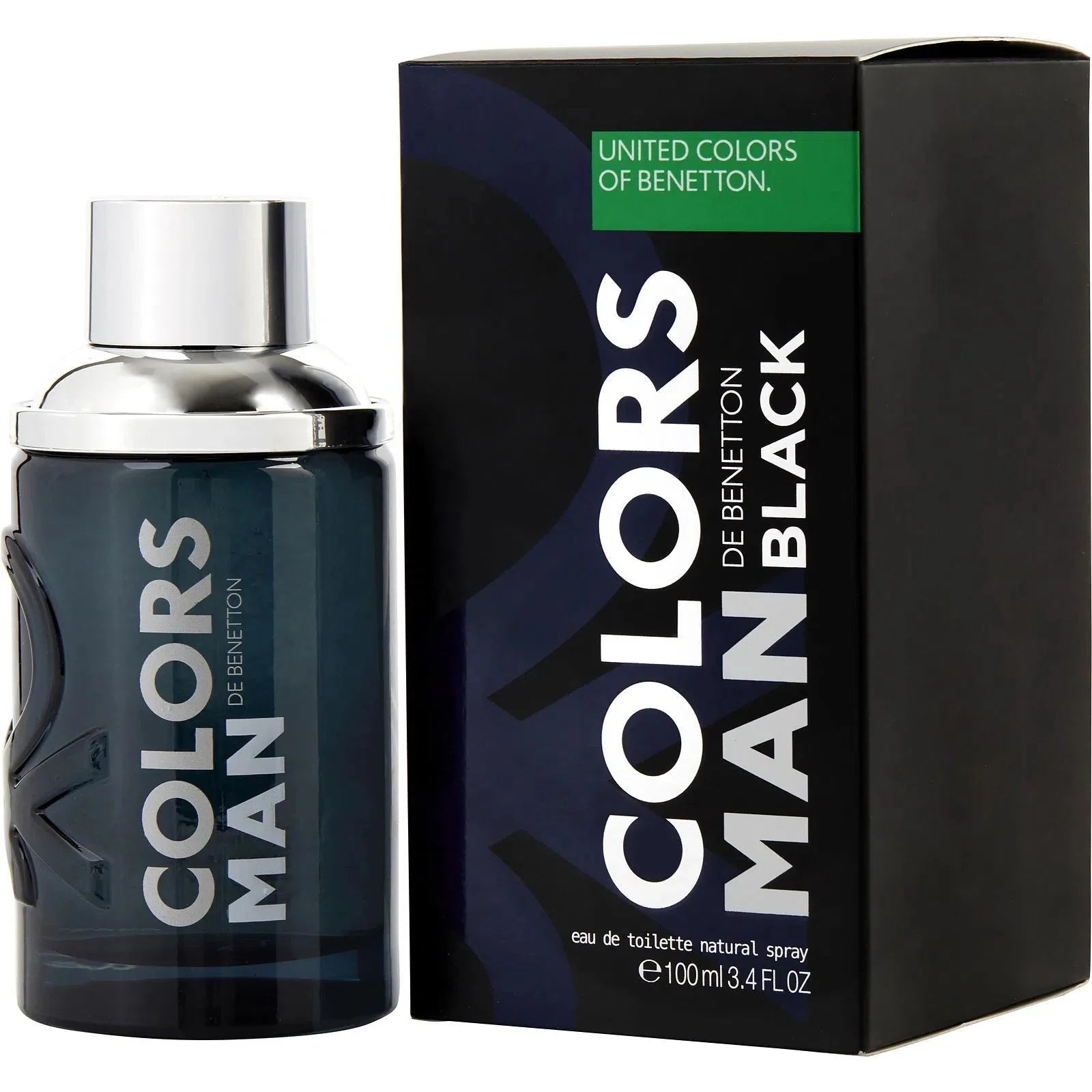 United Colors of Benetton Man Black EDT (M) - 1 - Privé Perfumes Honduras