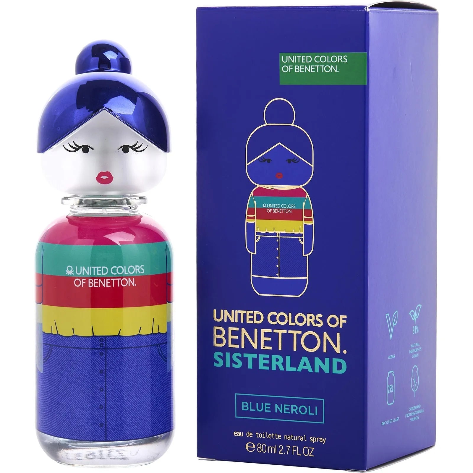 United Colors of Benetton Sisterland Blue Neroli EDT (W) - 2 - Privé Perfumes Honduras