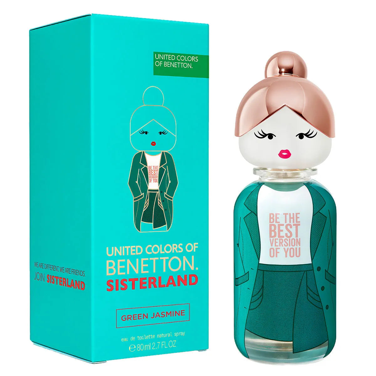 Perfume United Colors of Benetton Sisterland Green Jasmine EDT (W) / 80 ml - 3 - Privé Perfumes Honduras