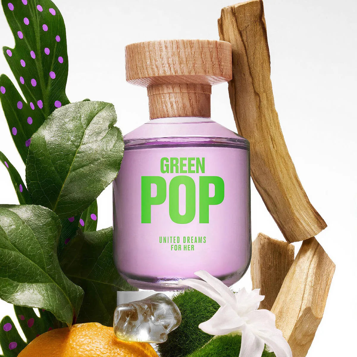 Perfume United Colors of Benetton United Dreams Green Pop EDT (W) / 80 ml - 3 - Privé Perfumes Honduras