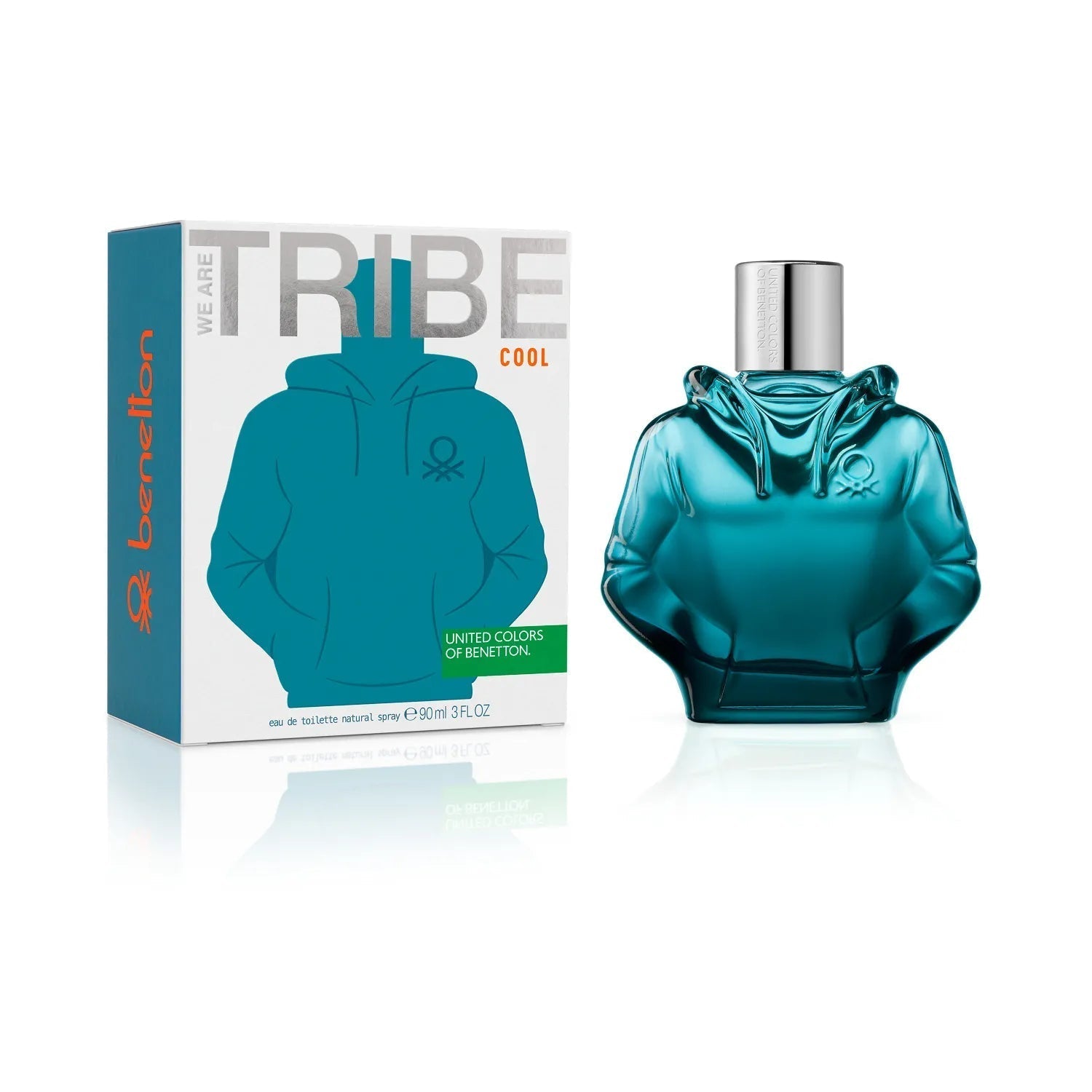 Perfume United Colors of Benetton We Are Tribe Cool EDT (M) / 90 ml - 1 - Privé Perfumes Honduras