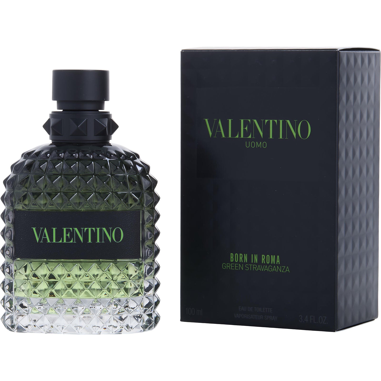 Perfume Valentino Born in Roma Uomo Green Stravaganza EDT (M) / 100 ml - 1 - Privé Perfumes Honduras
