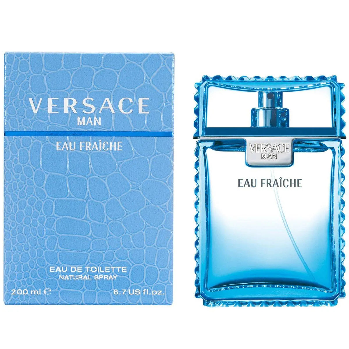 Perfume Versace Man Eau Fraiche EDT (M) / 200 ml - 3 - Privé Perfumes Honduras