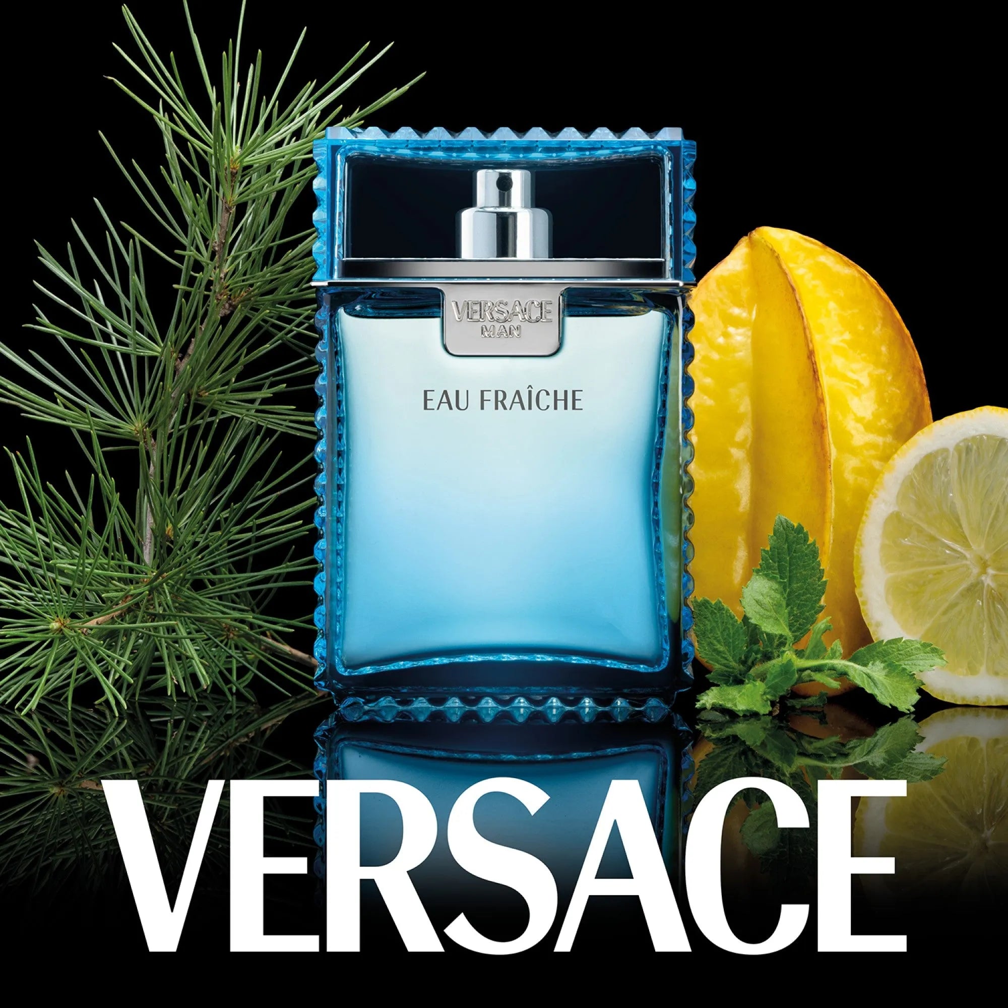 Perfume Versace Man Eau Fraiche EDT (M) / 50 ml - 4 - Privé Perfumes Honduras