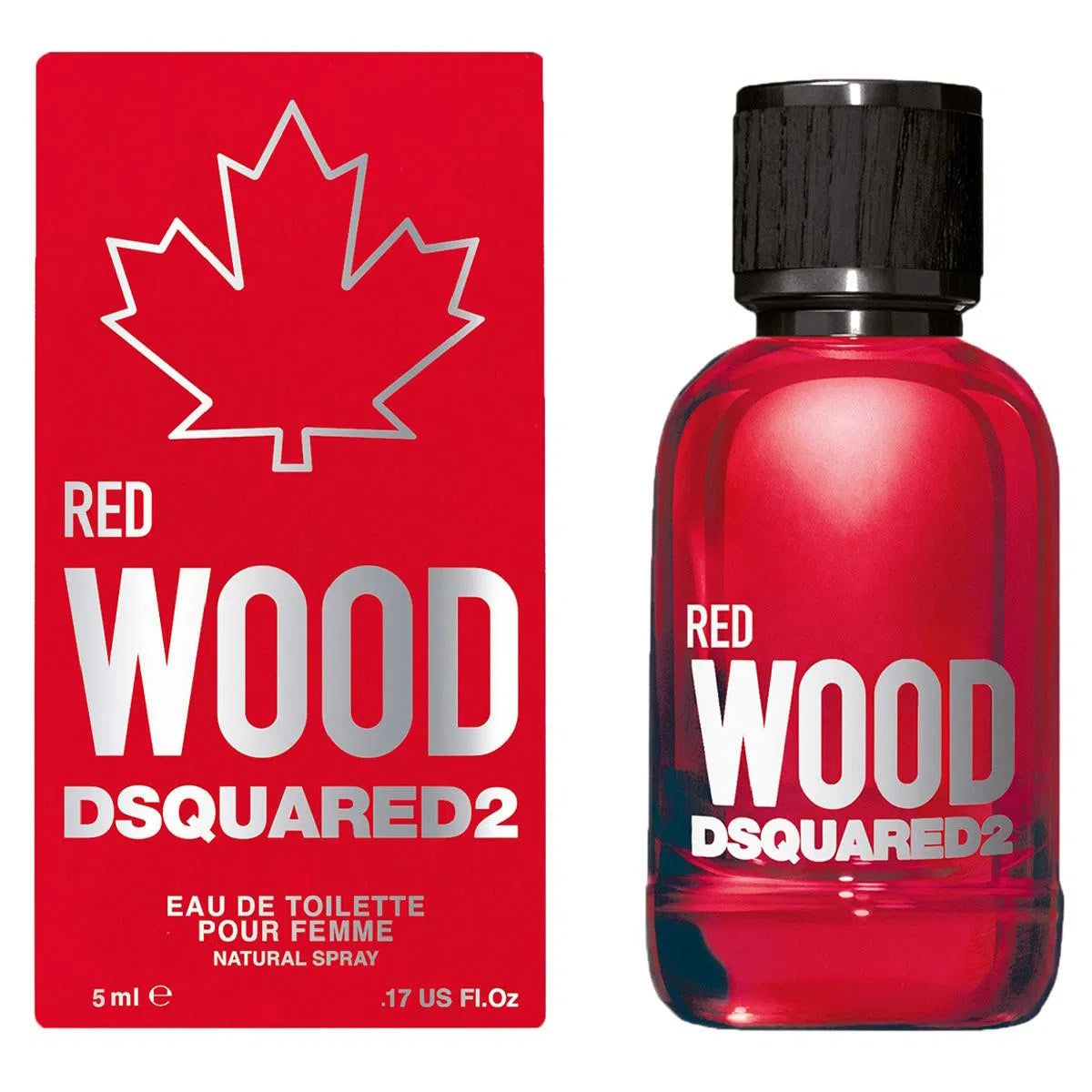 Perfumes Mini Dsquared2 Red Wood Mini EDT (W) / 5 ml - 1 - Privé Perfumes Honduras