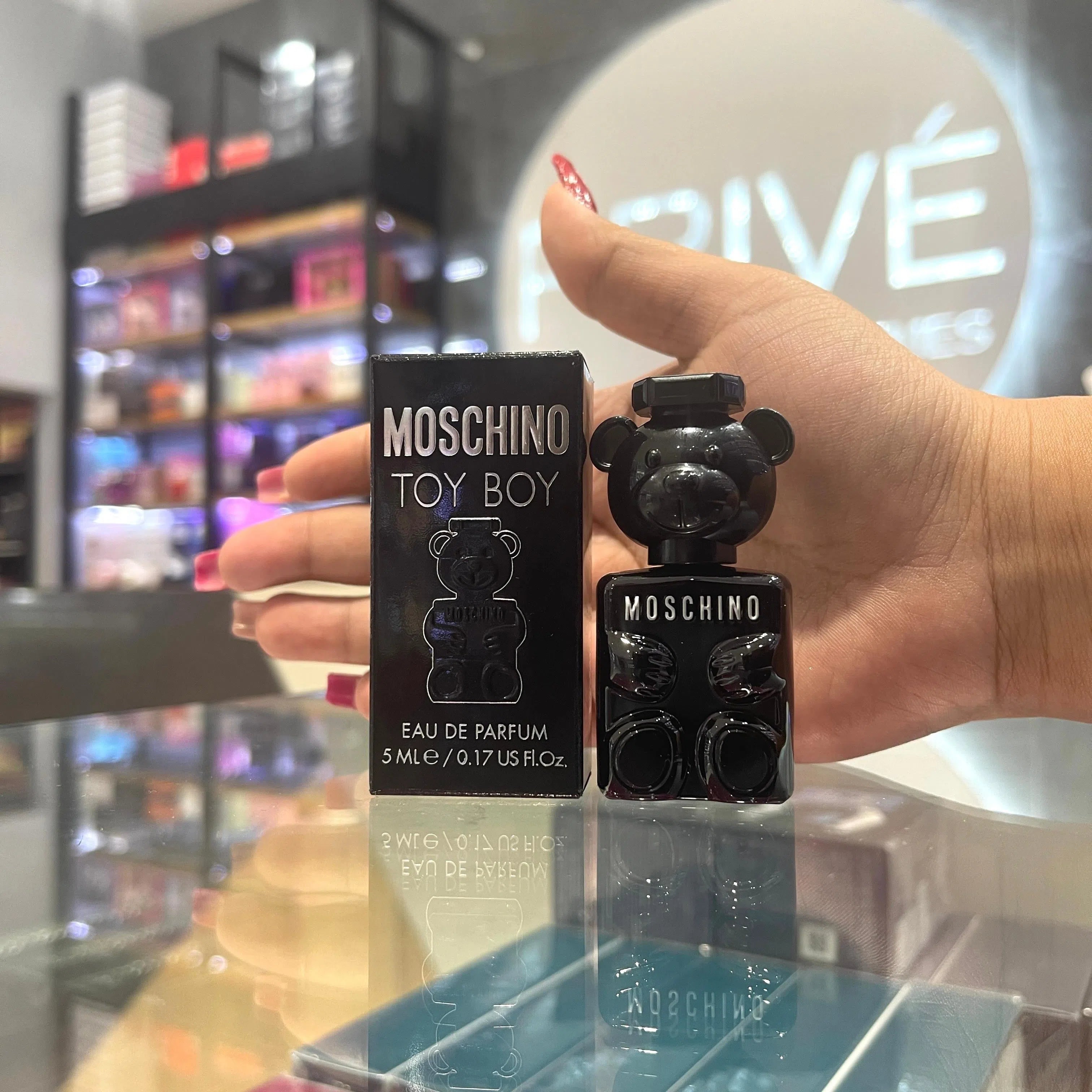 Perfumes Mini Moschino Toy Boy EDP (M) / 5 ml - 2 - Privé Perfumes Honduras