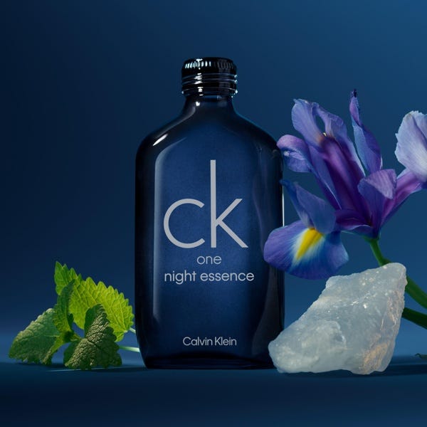 DRUNI campaign still life | CK One Night Essence Parfum Intense