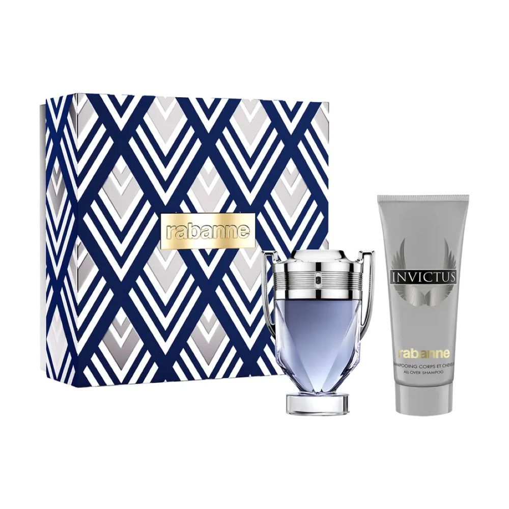 Rabanne Invictus EDT (M) / 2 Pc SP 100 ml; SG 100 ml