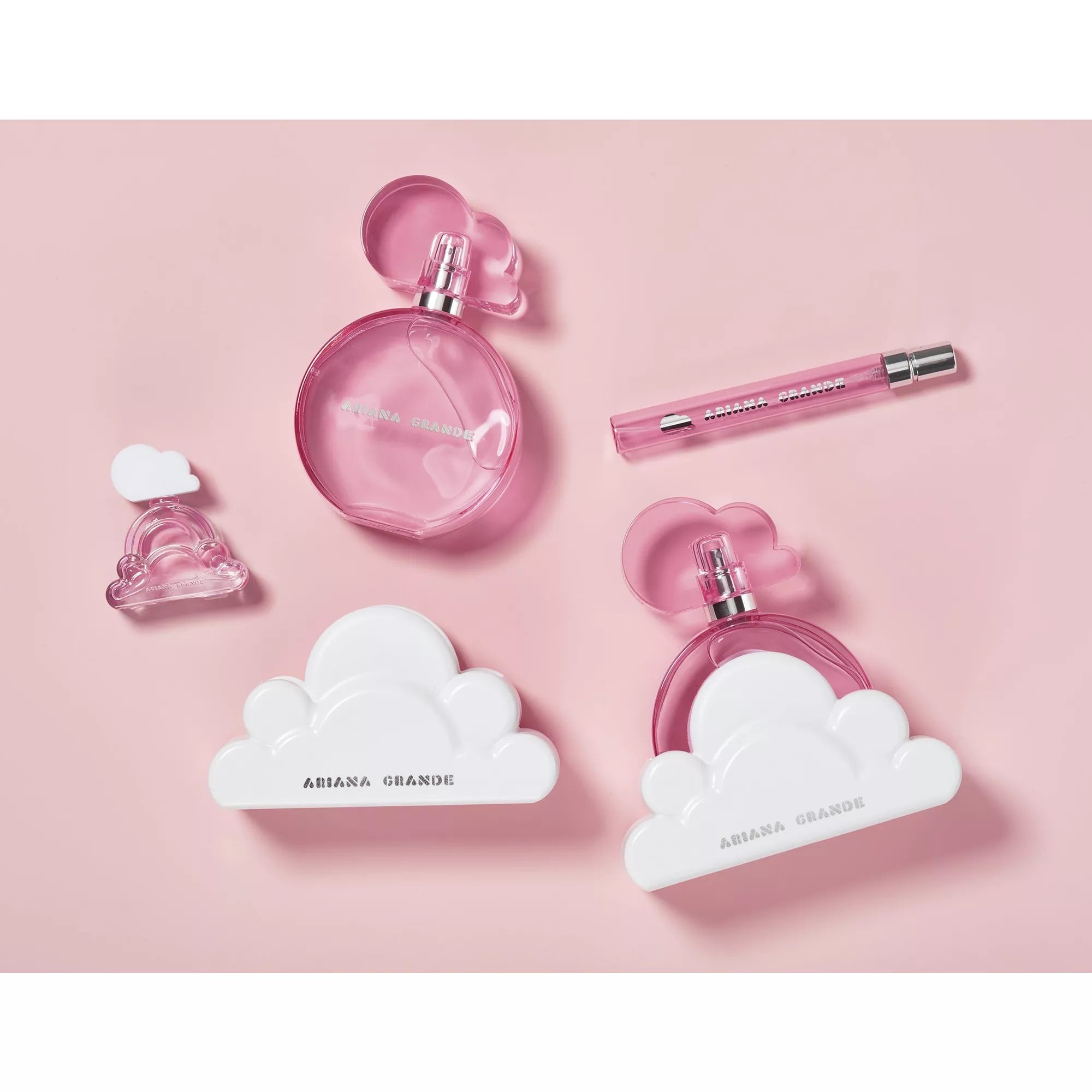 Ulta alt | Asset 2614010_alt06 | UPC 810101507151 | Ariana Grande Cloud Pink EDP (W) / 3 Pc SP 100 ml; SG 100 ml; Body Soufflé 100 ml