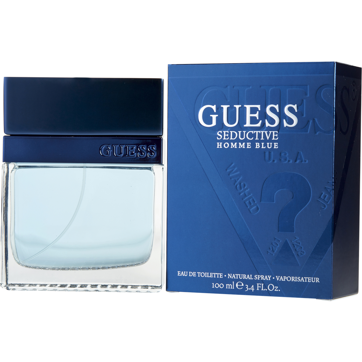 Perfume Guess Seductive Homme Blue Eau de Toilette para hombre 100 ml – Privé Perfumes Honduras