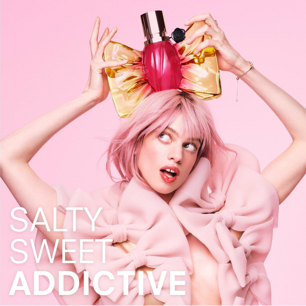 Viktor&Rolf Bonbon Caramel Crunch EDP | campaña Salty Sweet Addictive