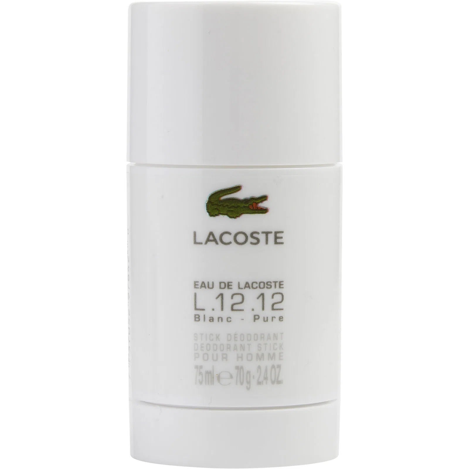 Desodorante Lacoste L.12.12 Blanc - Pure Deodorant (M) / 75 g - 737052978420- 1 - Prive Perfumes Honduras