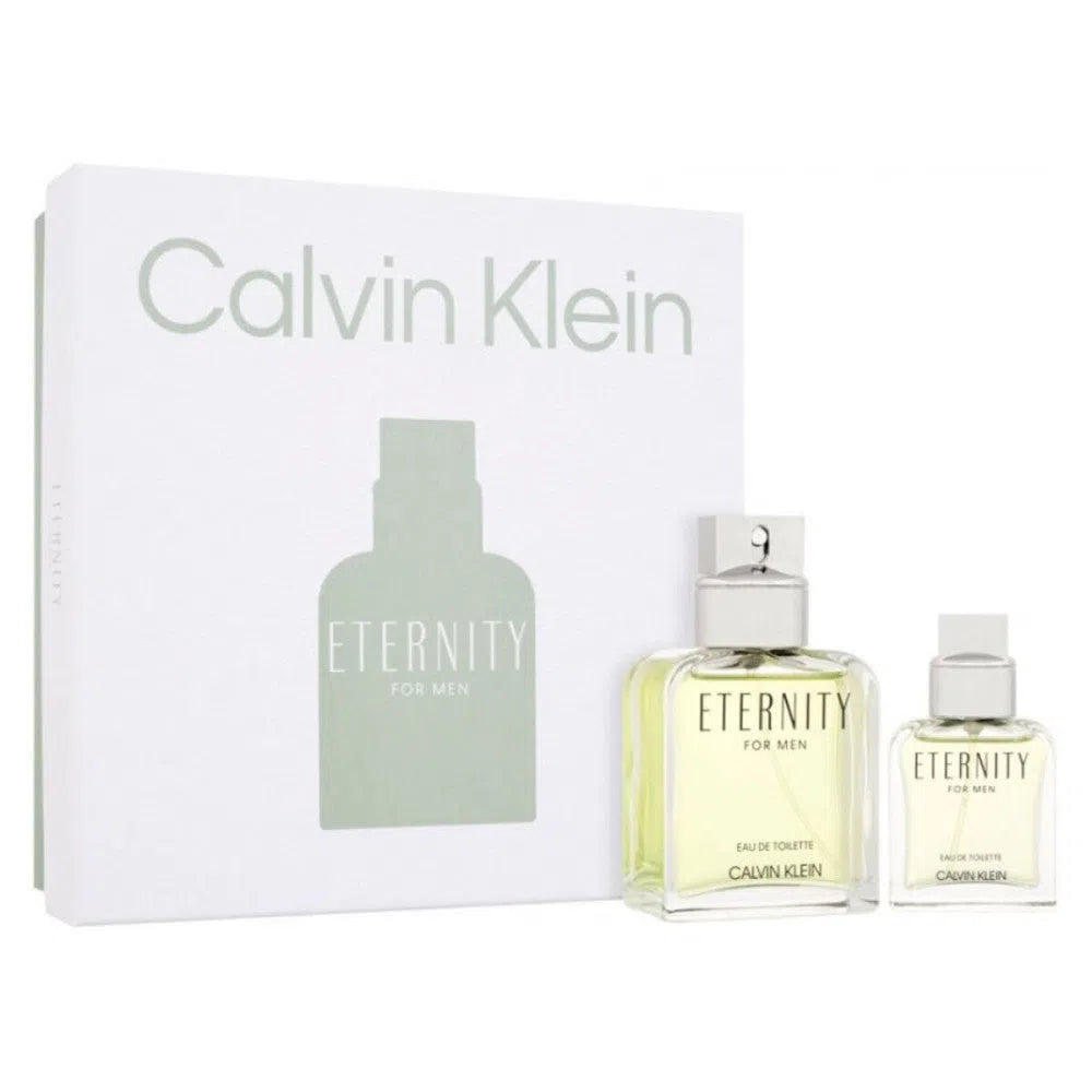 Estuche Calvin Klein Eternity EDT (M) / 2 Pc SP 100 ml; SP 30 ml - 3616304104701- 1 - Prive Perfumes Honduras