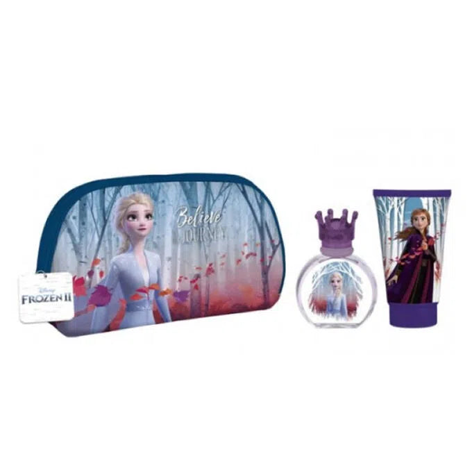 Estuche Disney Frozen II Dopp Kit EDT (G) / 3 Pc SP 50 ml; SG 100 ml - 8411114085876- 1 - Prive Perfumes Honduras