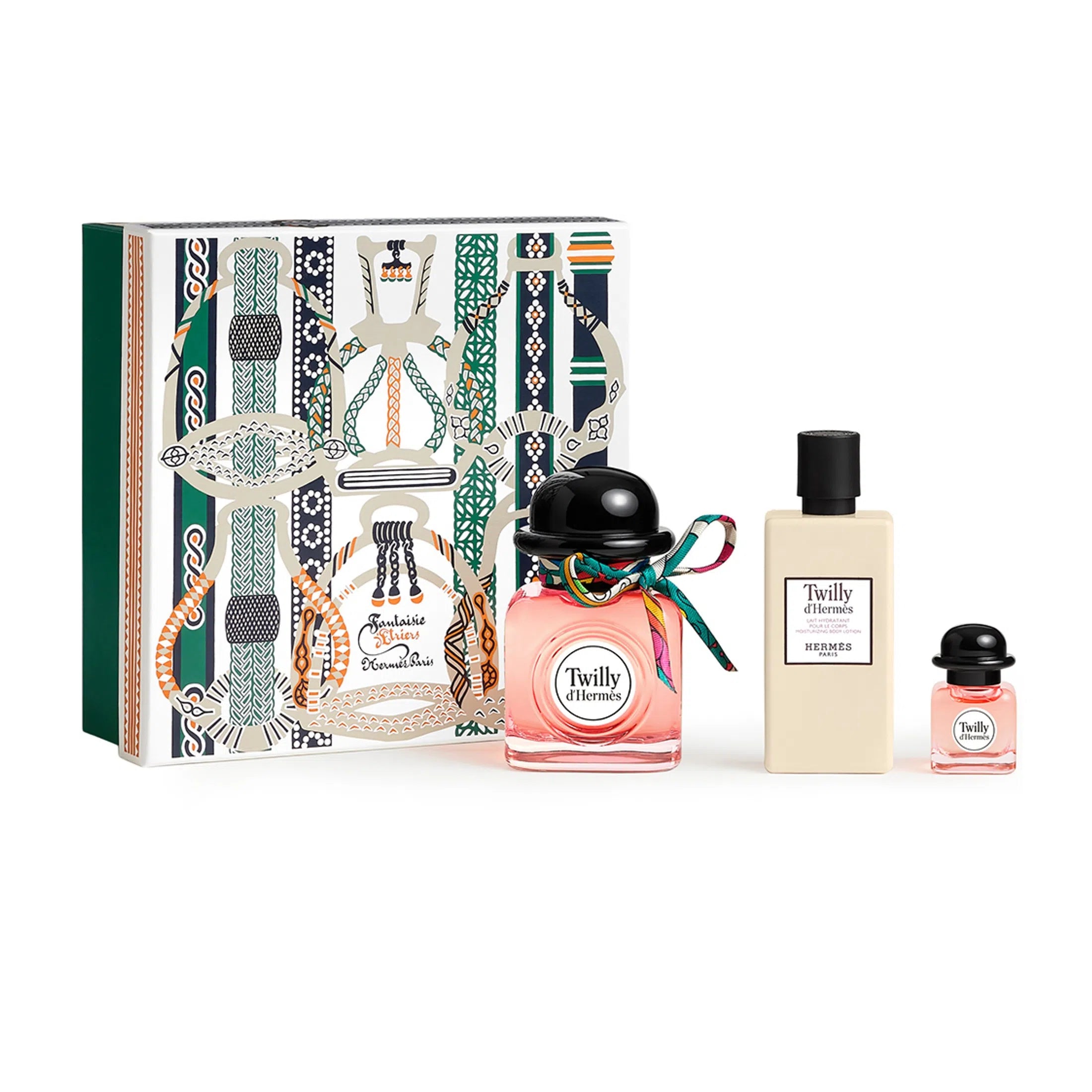 Estuche Hermès Twilly EDP (W) / 3 Ps SP 85 ml; Mini 7.5 ml; BL 80 ml - 3346130422785- 1 - Prive Perfumes Honduras