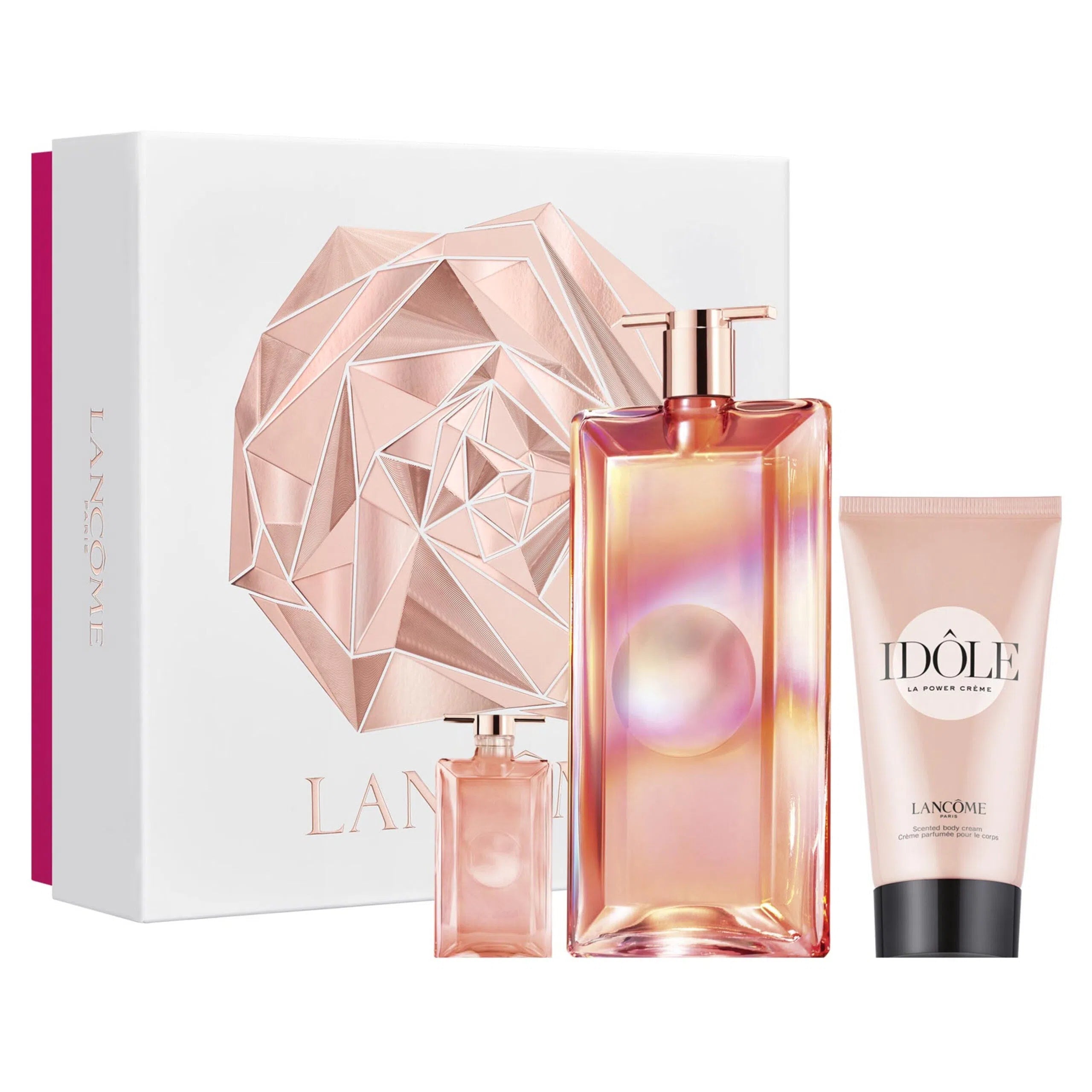 Estuche Lancôme Idole Nectar EDP (W) / 3 Pc SP 50 ml; BL 50 ml; SP 5 ml - 3614273882613- 1 - Prive Perfumes Honduras