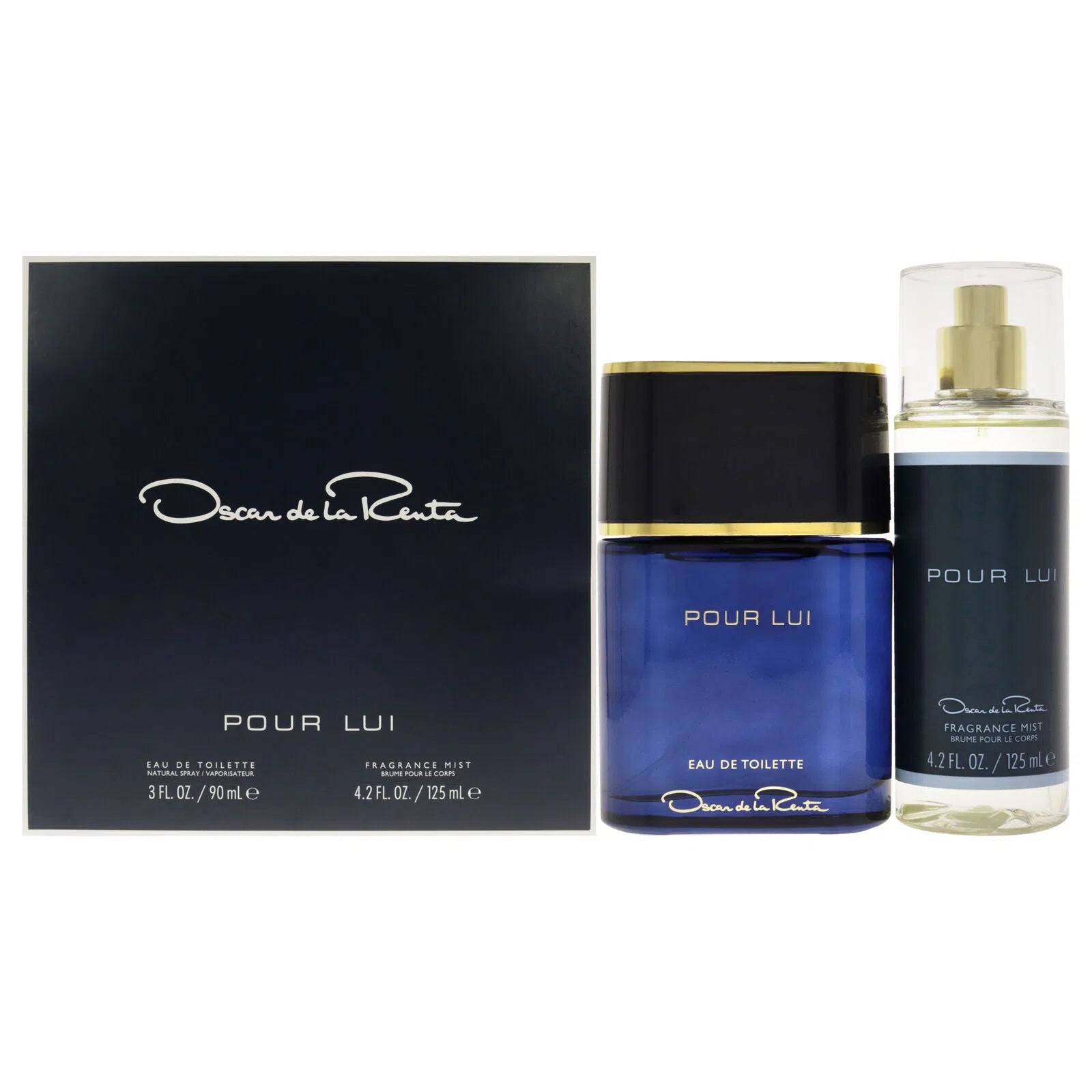 Estuche Oscar de La Renta Pour Lui EDT (M) / 2 Pc SP 90 ml; BM 125 ml - 085715592576- 1 - Prive Perfumes Honduras