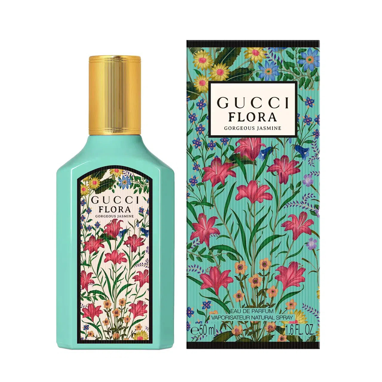 Perfume Gucci Flora Gorgeous Jasmine EDP (W) / 50 ml - 3616302968534- 1 - Prive Perfumes Honduras