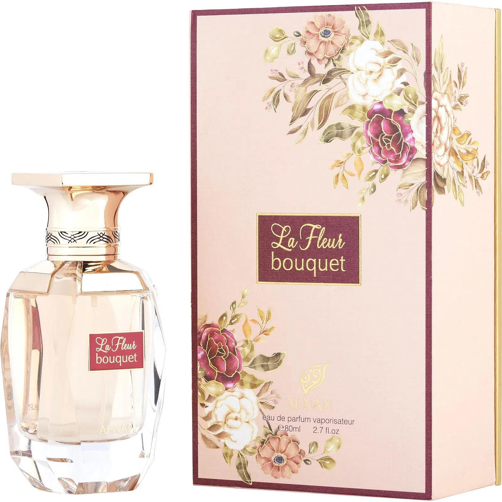 Perfume Afnan La Fleur Bouquet EDP (W) / 80 ml - 6290171070184- 1 - Prive Perfumes Honduras