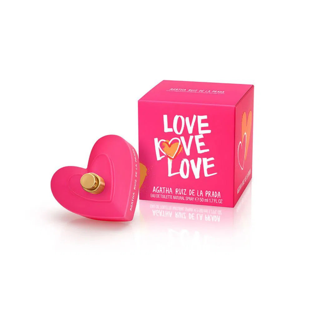 Perfume Agatha Ruiz De La Prada Love Love Love EDT (W) / 80 ml - 8410225524588- 1 - Prive Perfumes Honduras