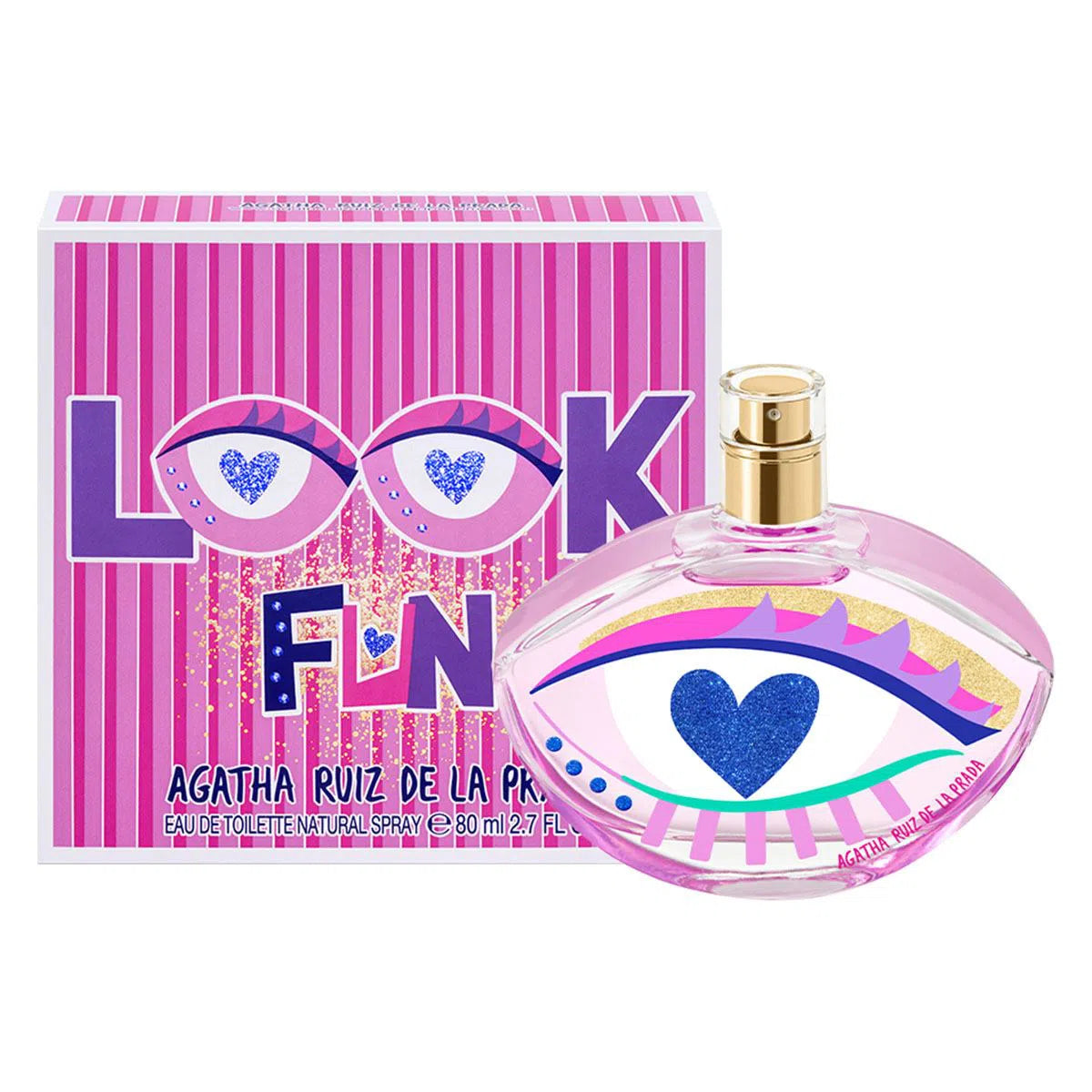 Perfume Agatha Ruiz de La Prada Look Fun EDT (W) / 80 ml - 8410225554196- 1 - Prive Perfumes Honduras