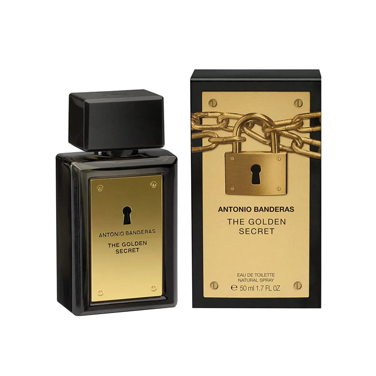 Perfume Antonio Banderas The Secret Golden EDT (M) / 50 ml - 8411061727935- 1 - Prive Perfumes Honduras