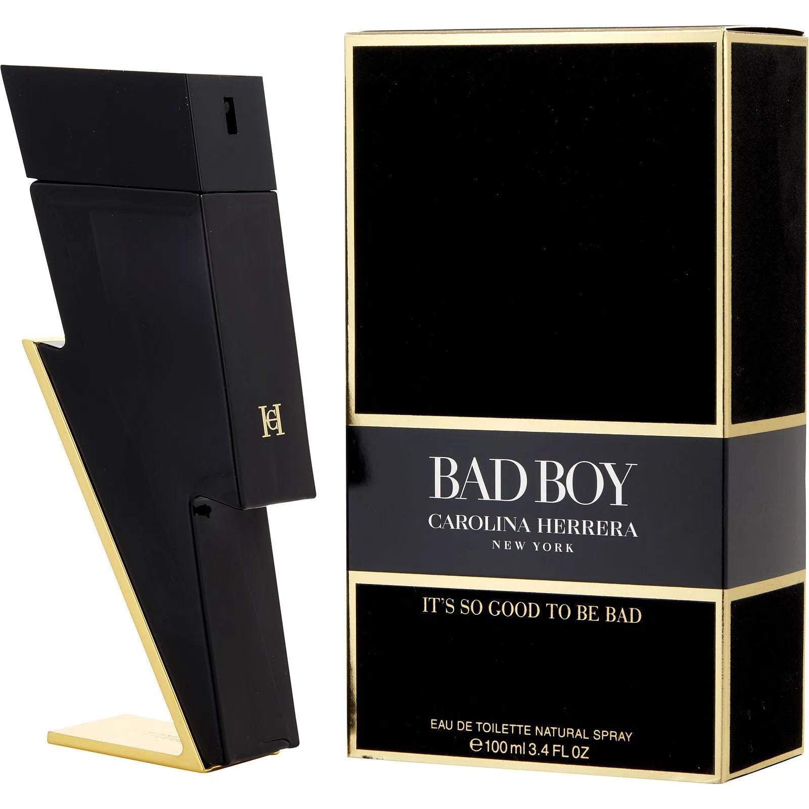 Perfume Carolina Herrera Bad Boy EDT (M) / 100 ml - 8411061923245- 1 - Prive Perfumes Honduras