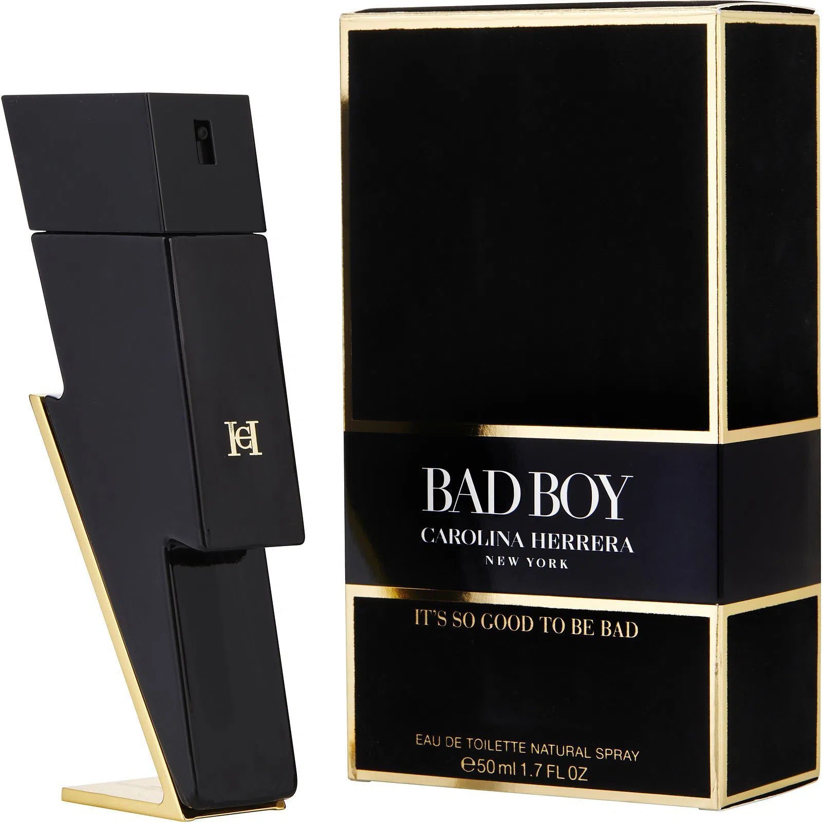 Perfume Carolina Herrera Bad Boy EDT (M) / 50 ml - 8411061926093- 1 - Prive Perfumes Honduras