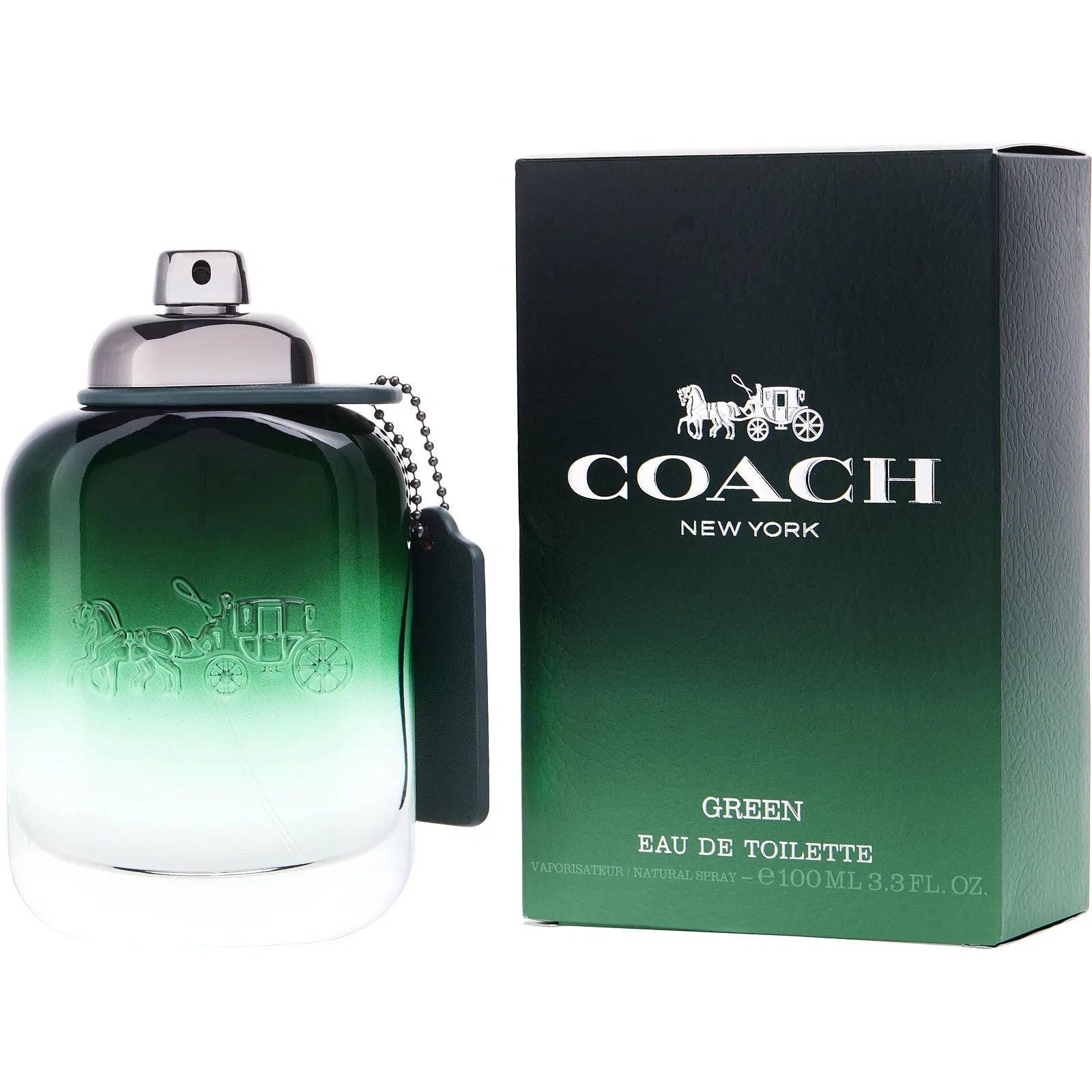 Perfume Coach New York Green For Men EDT (M) / 100 ml - 3386460141253- 1 - Prive Perfumes Honduras