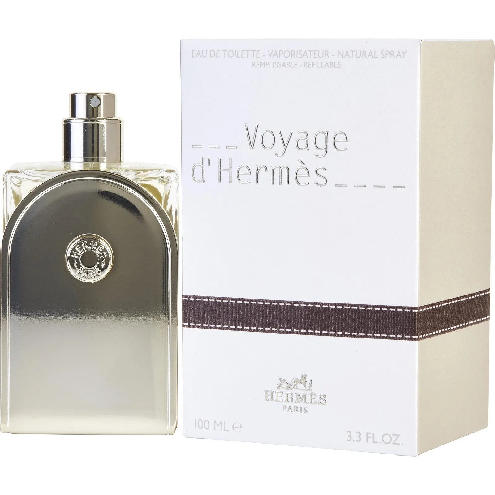 Perfume Hermès Voyage Refillable EDT (U) / 100 ml - 3346132100025- 1 - Prive Perfumes Honduras