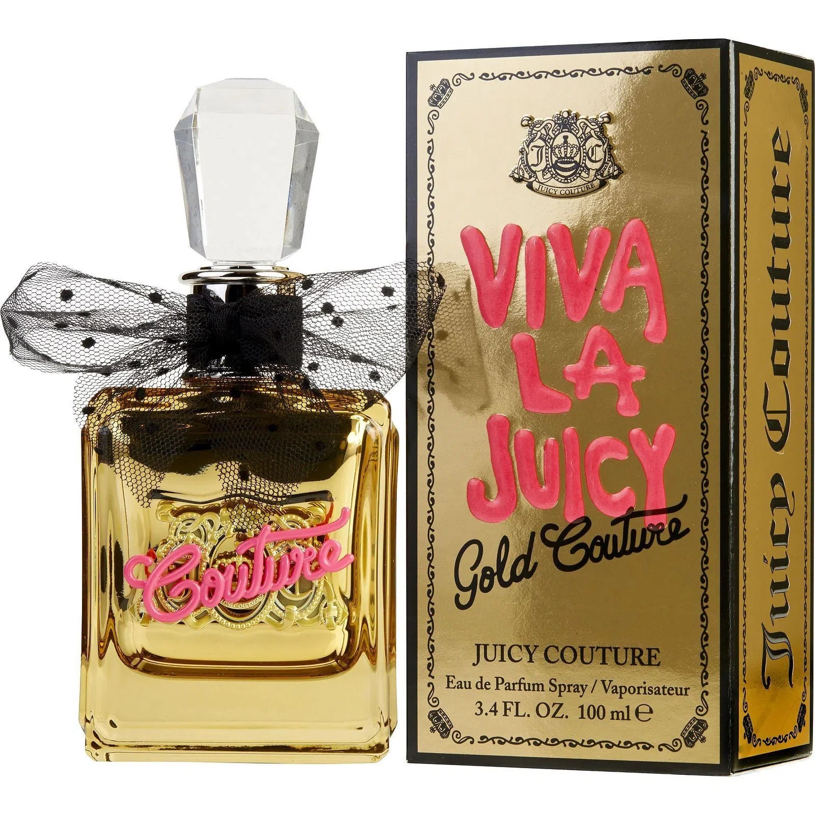 Perfume Juicy Couture Viva La Juicy Gold EDP (W) / 100 ml - 719346186551- 1 - Prive Perfumes Honduras