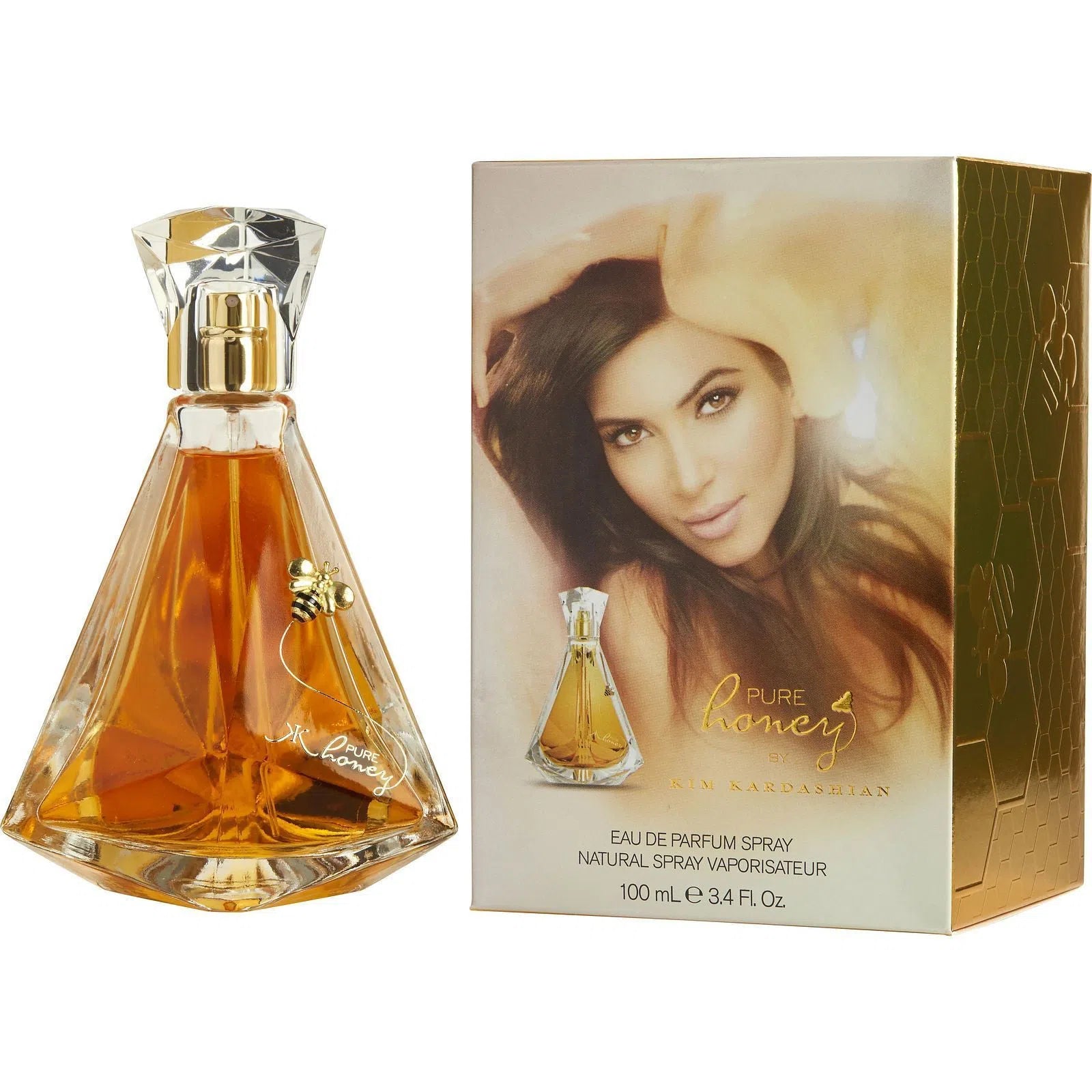 Perfume Kim Kardashian Pure Honey EDP (W) / 100 ml - 049398940116,49398967984- 1 - Prive Perfumes Honduras