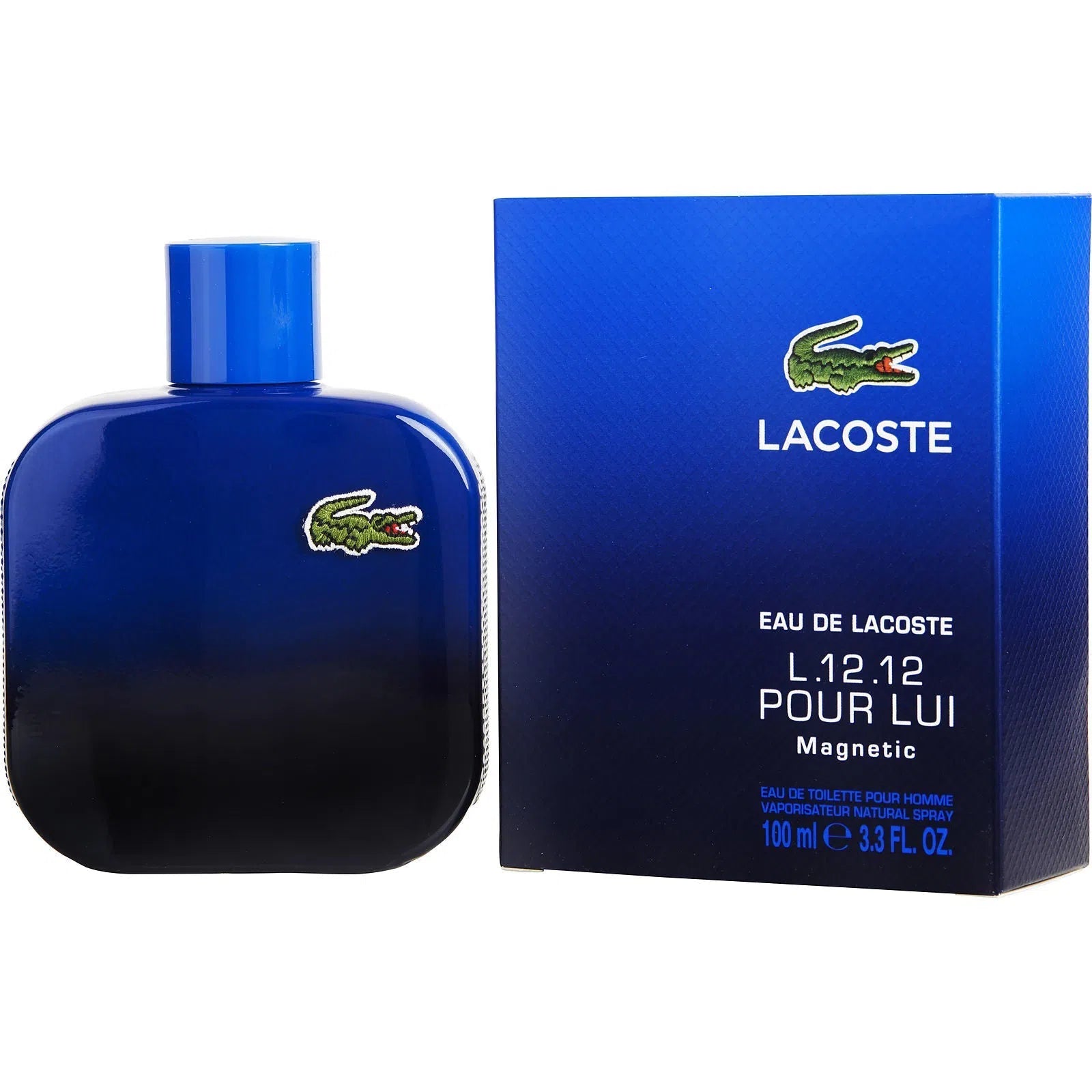 Perfume Lacoste L.12.12 Pour Lui Magnetic EDT (M) / 100 ml - 8005610266831- 1 - Prive Perfumes Honduras