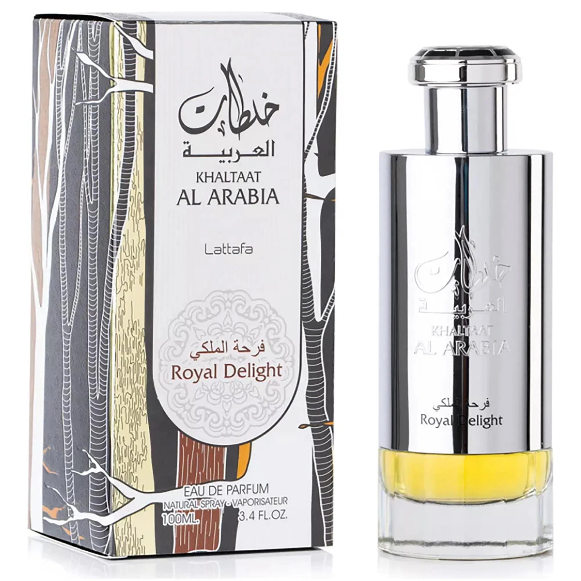 Perfume Lattafa Khaltat Al Arabia Royal Delight Silver EDP (U) / 100 ml - 6291106065060- 1 - Prive Perfumes Honduras