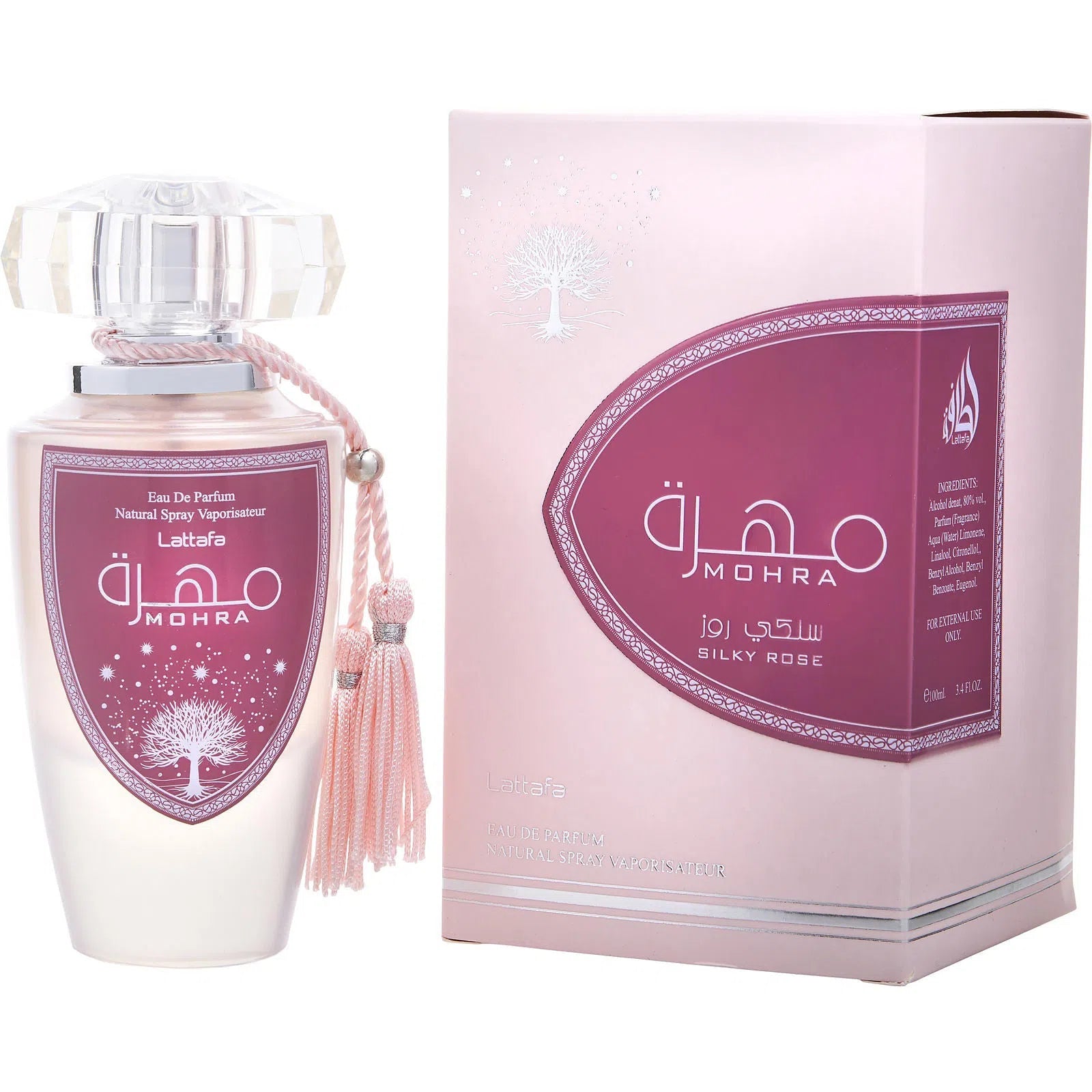 Perfume Lattafa Mohra Silky Rose EDP (U) / 100 ml - 6291108735572- 1 - Prive Perfumes Honduras