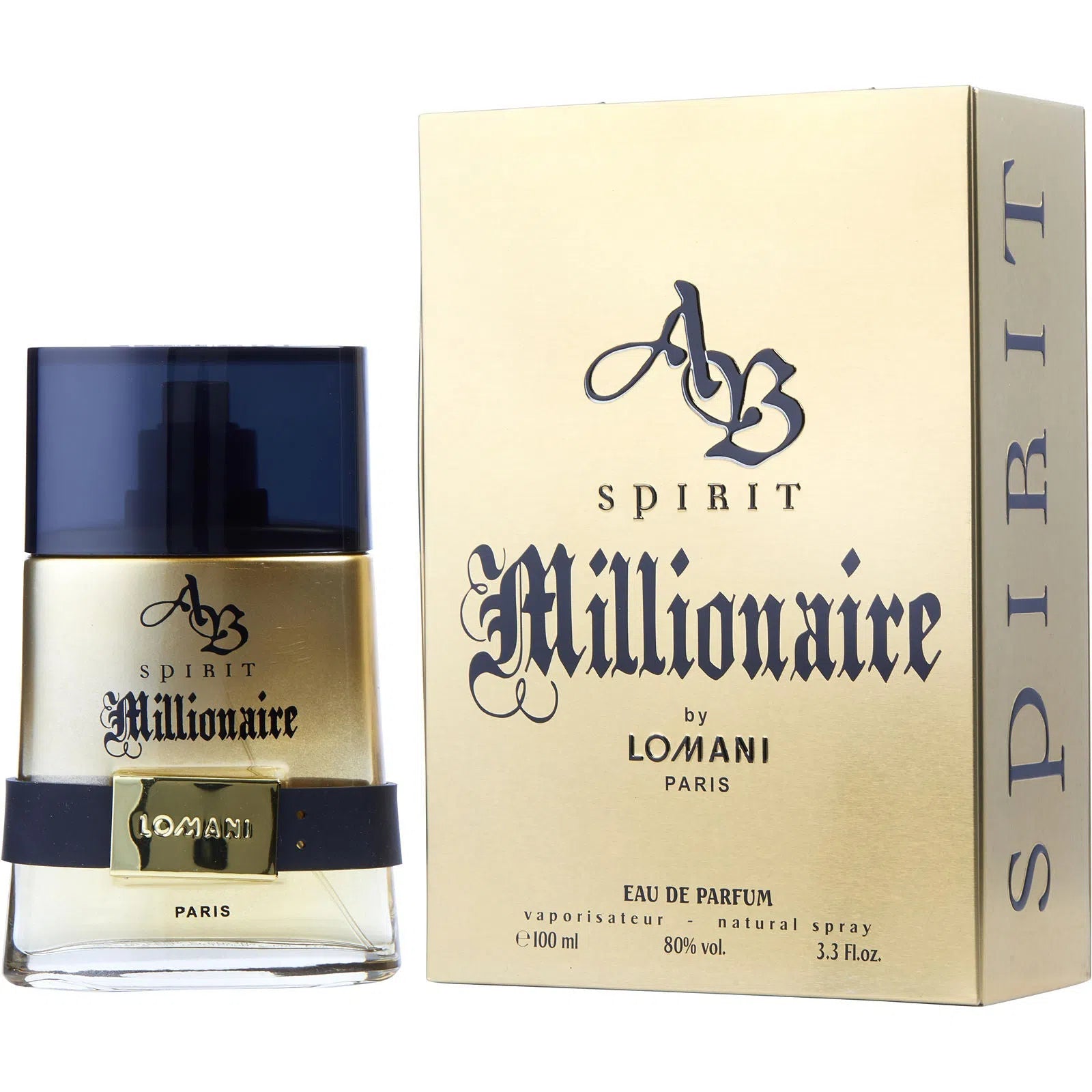 Perfume Lomani AB Spirit Millionaire EDP (M) / 100 ml - 3610400035839- 1 - Prive Perfumes Honduras