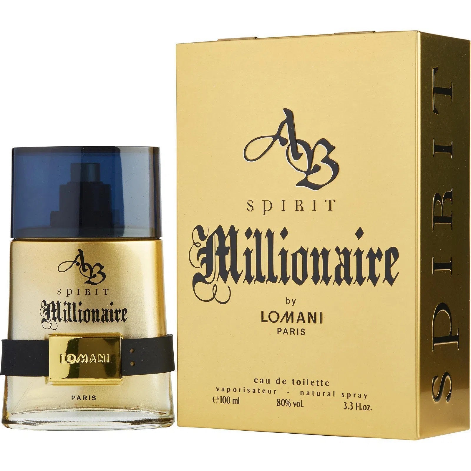 Perfume Lomani AB Spirit Millionaire EDT (M) / 100 ml - 3610400000677- 1 - Prive Perfumes Honduras