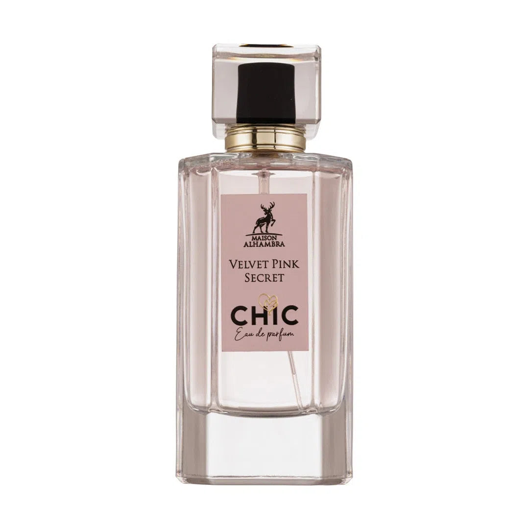 Perfume Maison Alhambra Chic Velvet Pink EDP (U) / 100 ml - 6290360590691- 1 - Prive Perfumes Honduras