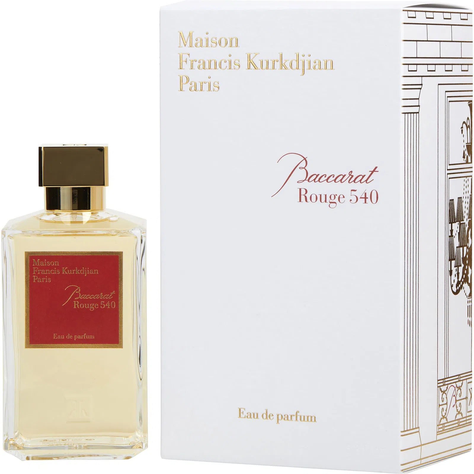 Perfume Maison Francis Kurkdjian Paris Baccarat Rouge 540 EDP (U) / 200 ml - 3700559605417- 1 - Prive Perfumes Honduras