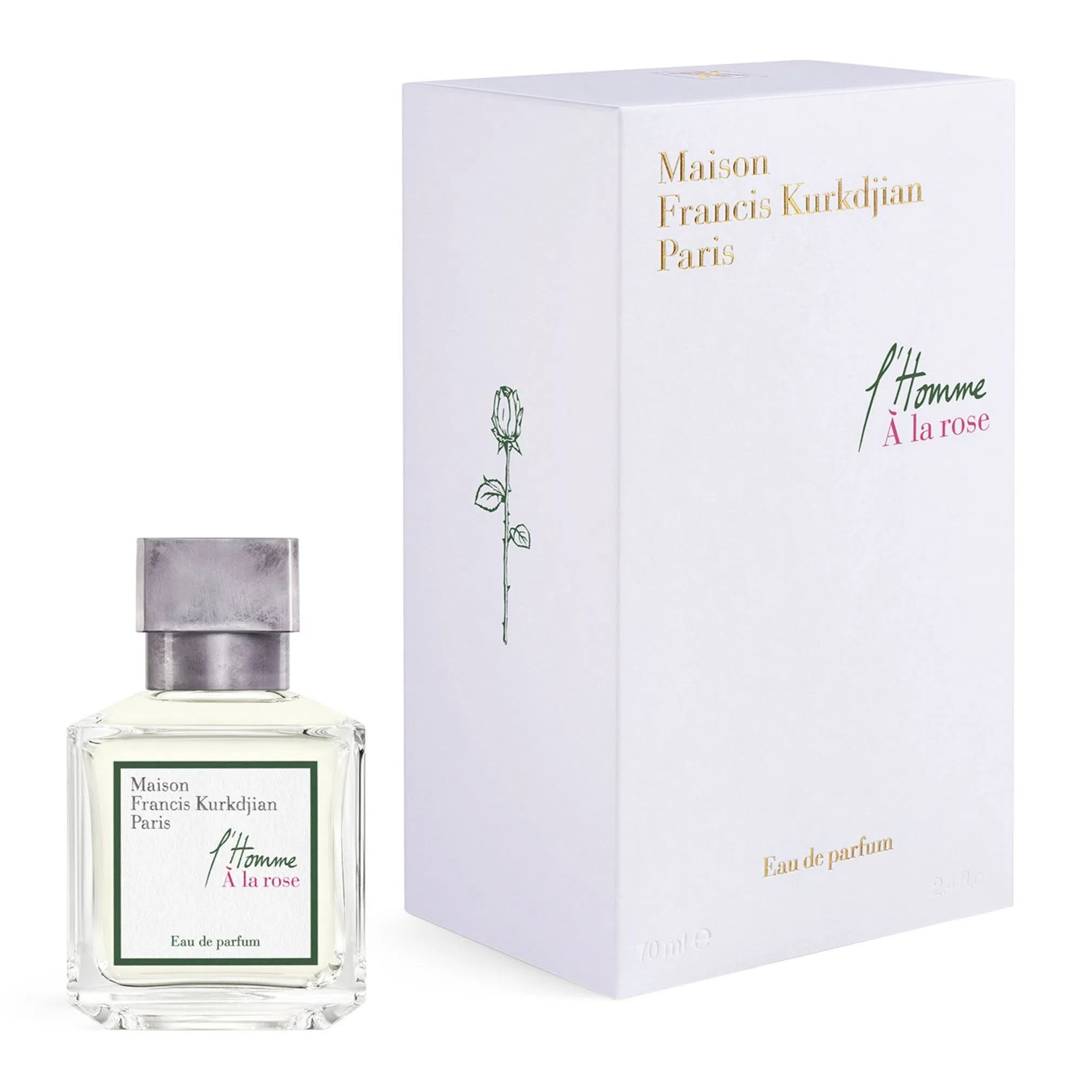 Perfume Maison Francis Kurkdjian Paris L'Homme Á La Rose EDP (M) / 70 ml - 3700559609989- 1 - Prive Perfumes Honduras