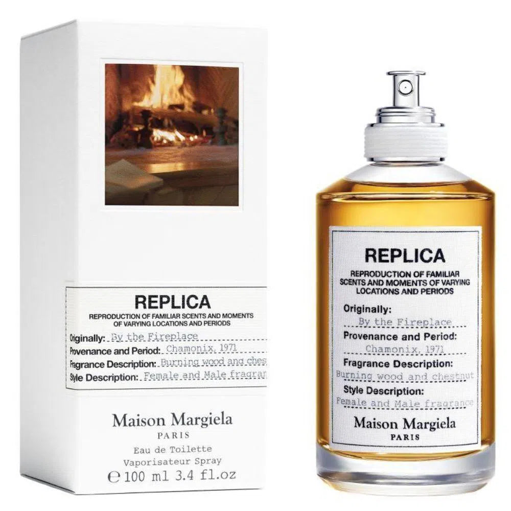 Perfume Maison Margiela Replica By The Fireplace EDT (U) / 100 ml - 3614270562112- 1 - Prive Perfumes Honduras