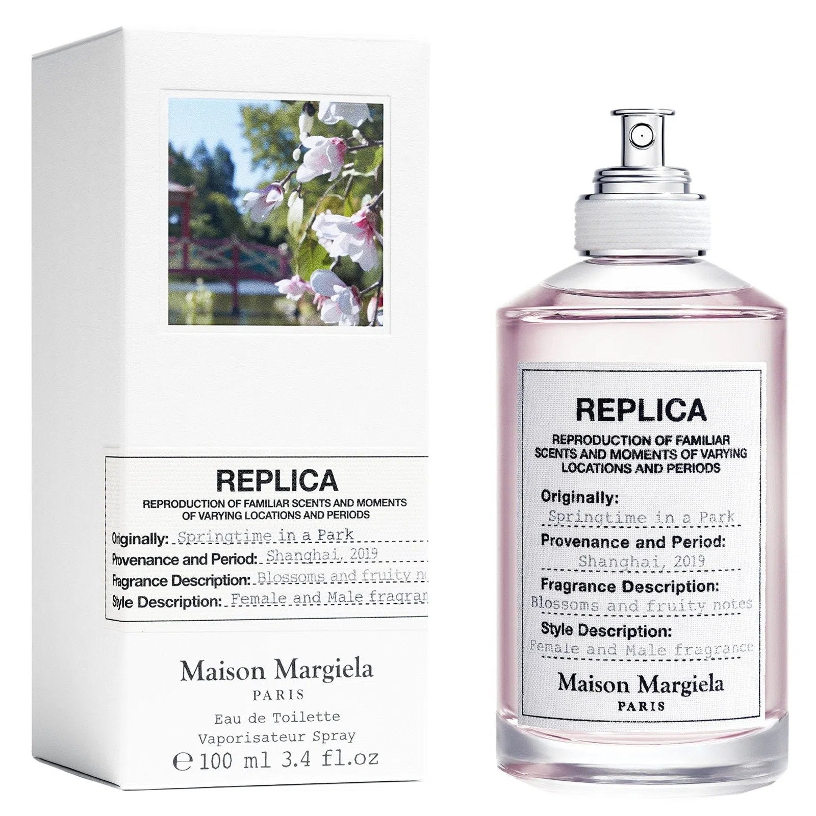 Perfume Maison Margiela Replica Springtime In A Park EDT (U) / 100 ml - 3614272661264- 1 - Prive Perfumes Honduras