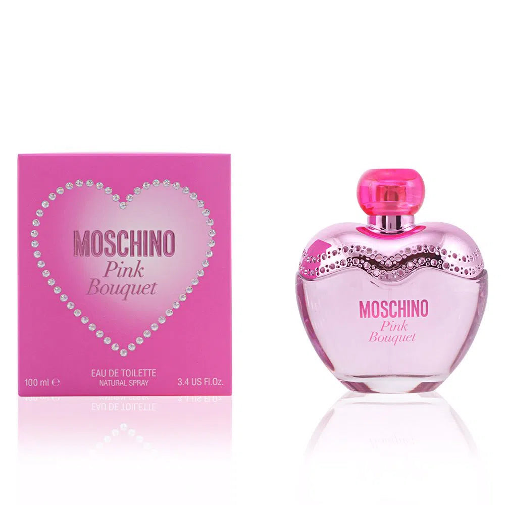 Perfume Moschino Pink Bouquet EDT (W) / 100 ml - 8011003807871- 1 - Prive Perfumes Honduras