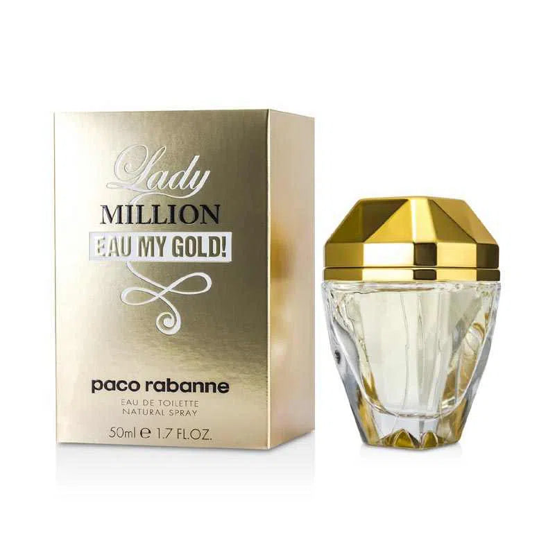 Perfume Paco Rabanne Lady Million Eau My Gold EDT (W) / 50 ml - 3349668524587- 1 - Prive Perfumes Honduras