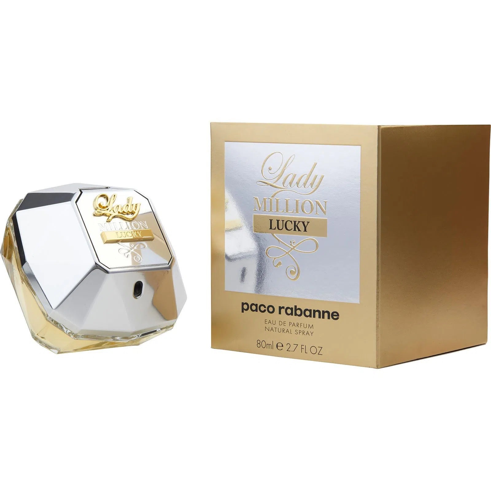 Perfume Paco Rabanne Lady Million Lucky EDP (W) / 80 ml - 3349668562640- 1 - Prive Perfumes Honduras