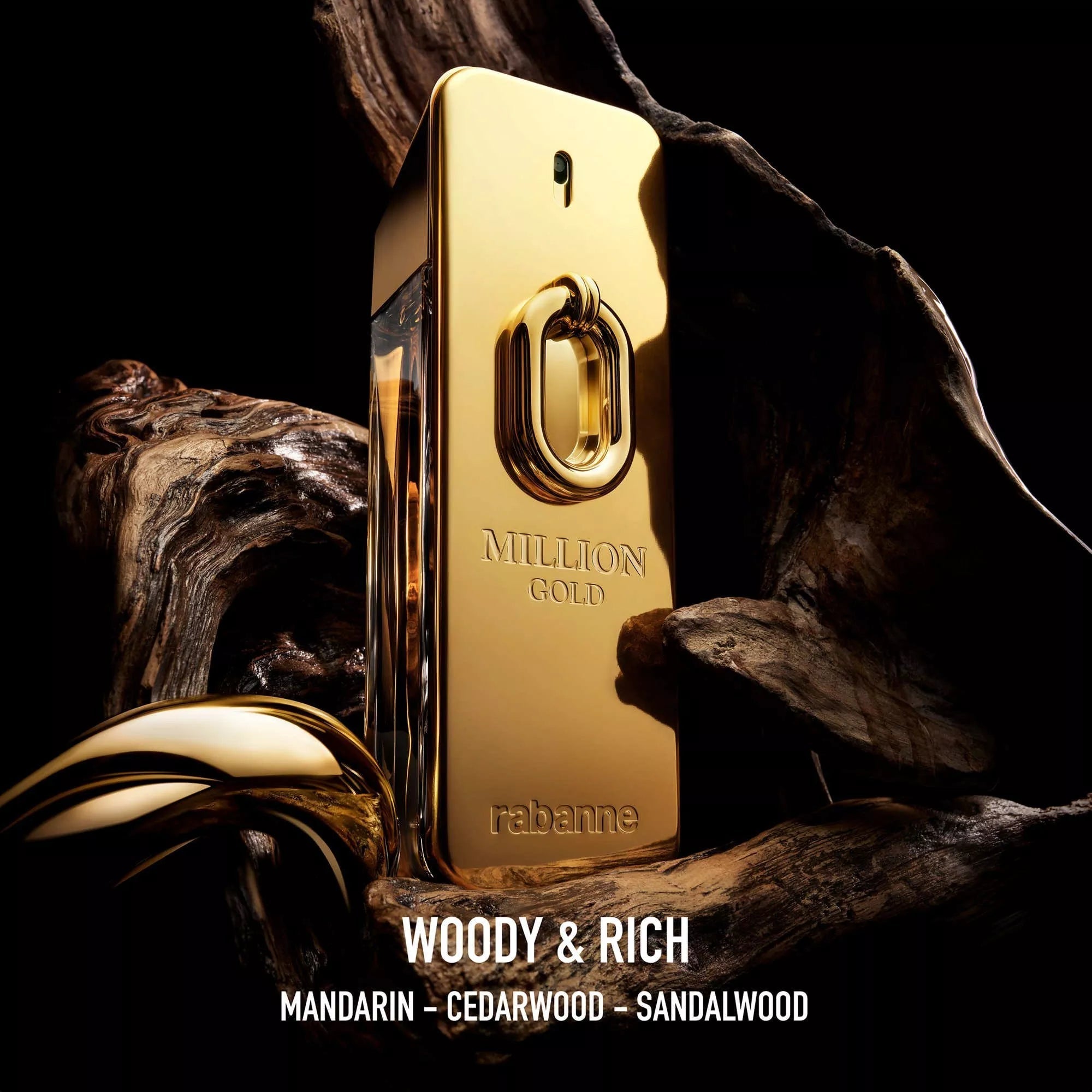 Perfume Paco Rabanne Million Gold EDP Intense (M) / 100 ml - 3349668630349- 3 - Prive Perfumes Honduras