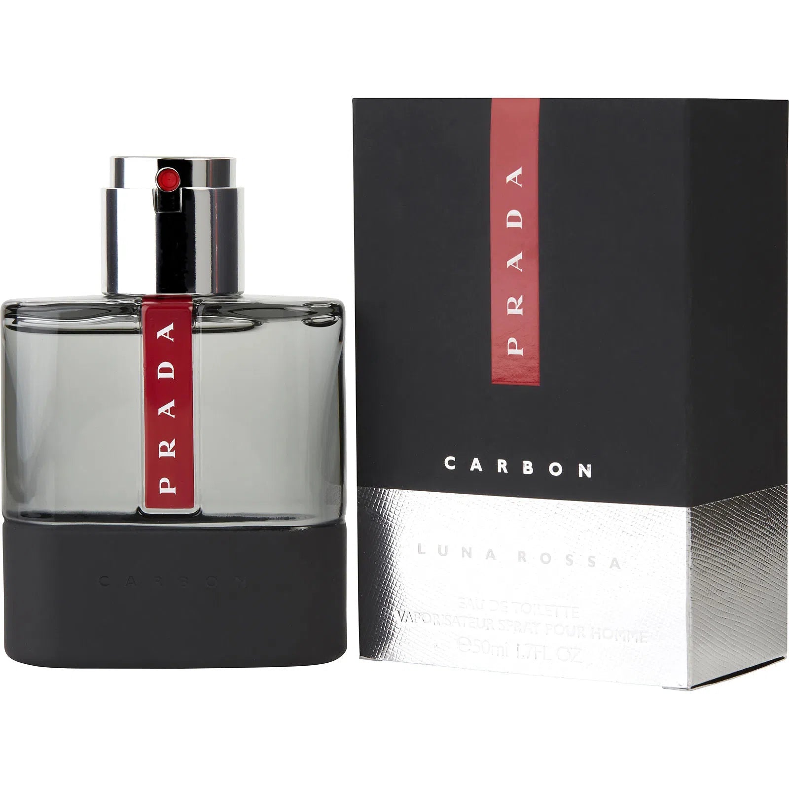 Perfume Prada Luna Rossa Carbon EDT (M) / 50 ml - 8435137759811- 1 - Prive Perfumes Honduras