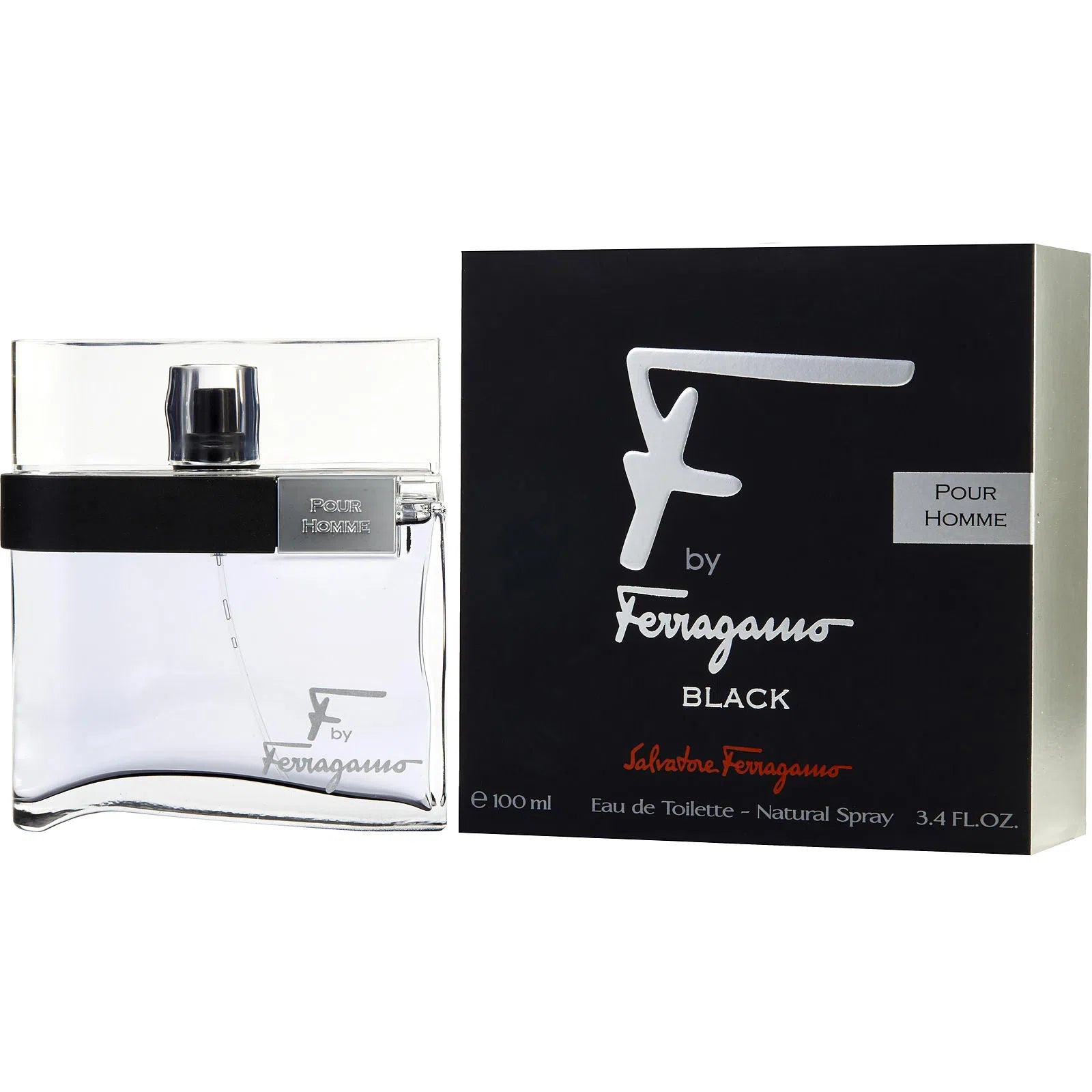 Perfume Salvatore Ferragamo F Black EDT (M) / 100 ml - 8032529118050- 1 - Prive Perfumes Honduras