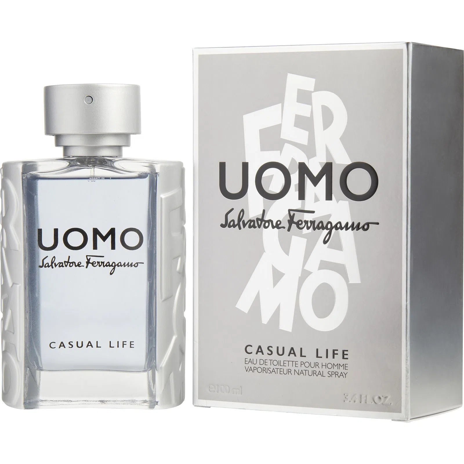 Perfume Salvatore Ferragamo UOMO Casual Life EDT (M) / 100 ml - 8052086372979- 1 - Prive Perfumes Honduras