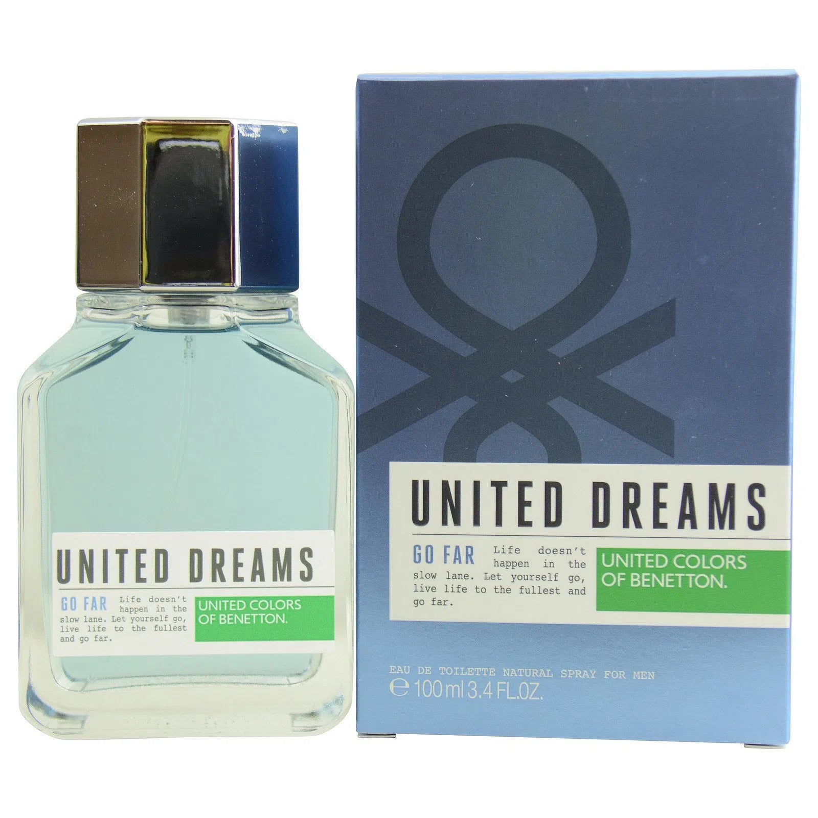 Perfume United Colors of Benetton Go Far EDT (M) / 100 ml - 8433982002236- 1 - Prive Perfumes Honduras